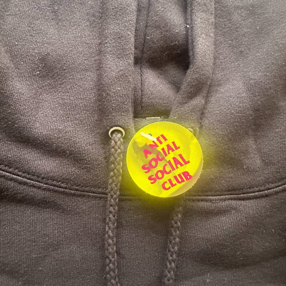 BRAND NEW WITH TAGS Anti Social Social Club A Fire Inside Flame Hoodie MEDIUM - Picture 5 of 5